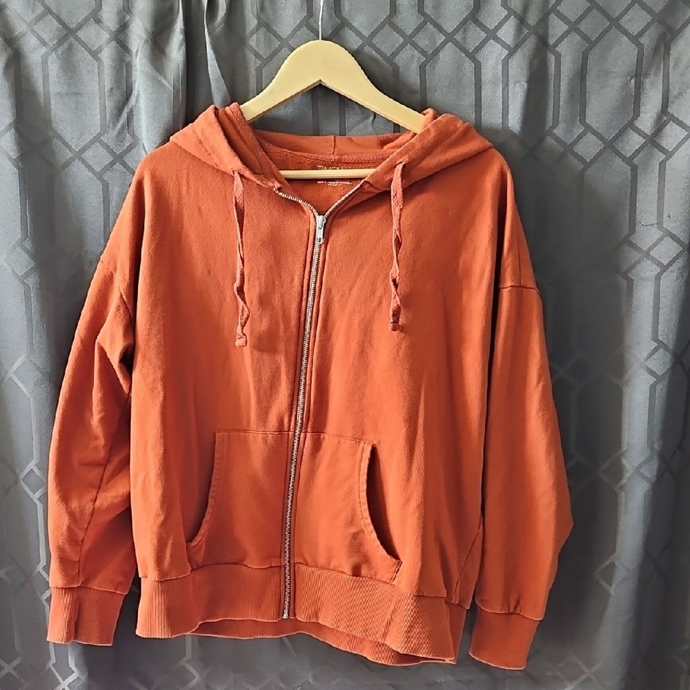 Time and Tru Womens Orange Jacket Size XXL 20